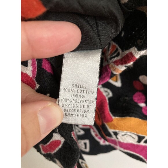 NEW Chico’s Embellished Calandra Jacket Sequins Black MEDIUM Made in India - Picture 11 of 16